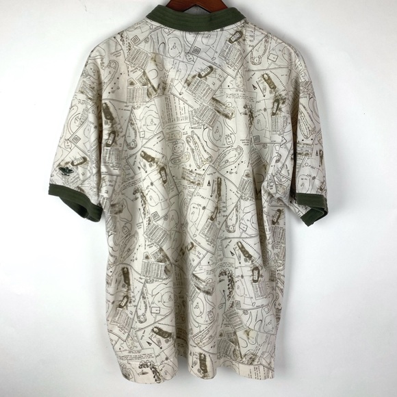 Dockers Golf Men’s Polo Shirt Golf Course Design XL - Picture 8 of 12